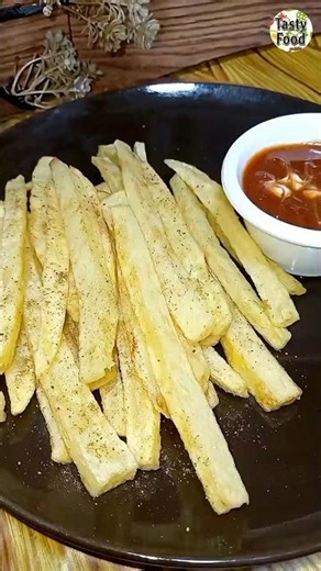 Perfect French FRIES 🍟😋🍟 #frenchfries #fingerchips #cookingvlog #foodies #snacks #potato #viral #yt