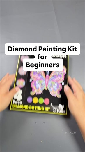 Diamond Painting Kit for Beginners #handsonactivitites #diamondpainting