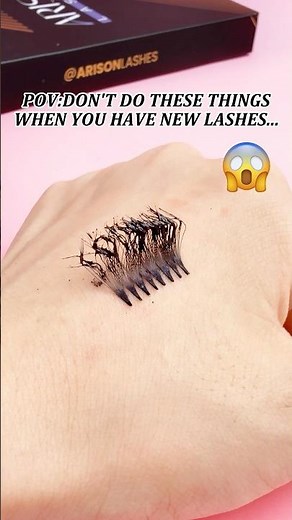 Some Lash Mistakes Don’t Wash Off 🛑