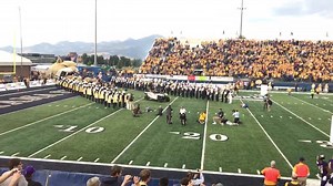 Kickin’ off the Montana State Football season rodeo style! GO BOBCATS! | Montana State University Rodeo