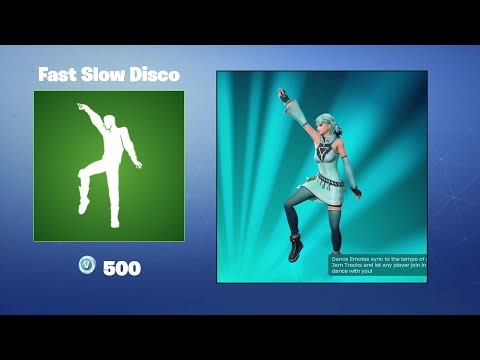 Fast Slow Disco | Fortnite Emote