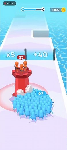 Count Masters 3D: Crowd Clash & Stickman running game - Gameplay Walkthrough All Level 24