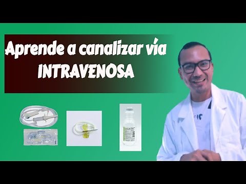 ¿Como canalizar una vía intravenosa con scalp (mariposa, palomilla o alita)?