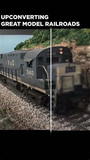 Upconverting the Great Model Railroads Series for Youtube!