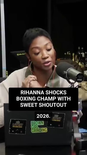 Rihanna said she's Clarissa Shields about ASAP Rocky and the boxing champ is crying tears of joy over the comparison