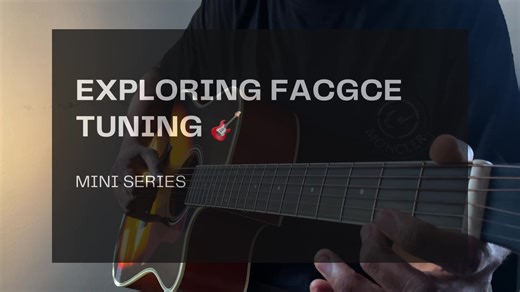 Alternate Tuning Mini Series – FACGCE 🎸🔥 New chords. New emotion. Same guitar See you in the next video #afrobeats #alternatetuning #FACGCE #guitartok #afroguitar