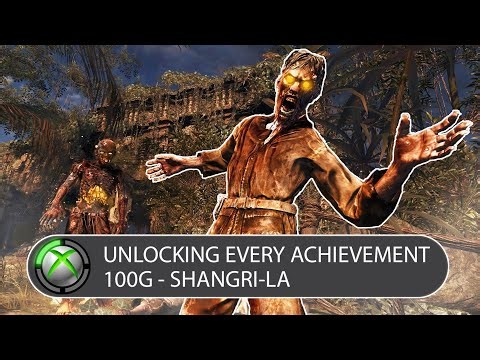 Unlocking EVERY ZOMBIES ACHIEVEMENT on SHANGRI-LA