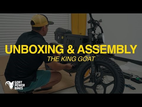 The King Goat Unboxing & Assembly | The Most Powerful E-Bike Ever Built