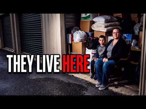 America's Rent Crisis Is Breaking Into Sheds, Storage Units and Cars