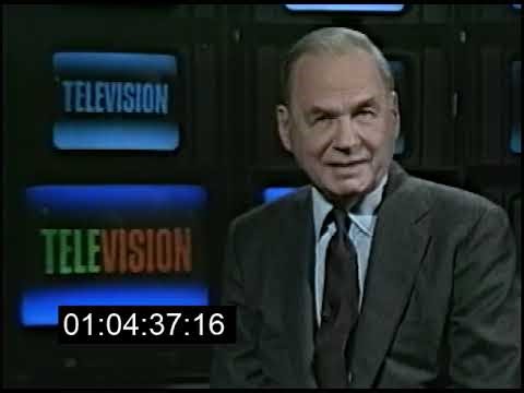 Television Show #101 "Live Pictures" (1987) PBS Documentary with Edwin Newman