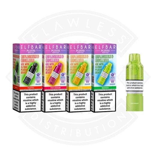 Buy Elfbar Plus Refill Pack 1PC Online UK | Flawless Vape Shop