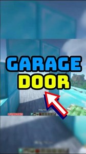 Minecraft REDSTONE DOOR 🔥😨