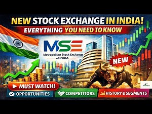 India’s New Stock Exchange | MSE | Metropolitan Stock Exchange | What Is MSE? | MSE vs NSE vs BSE