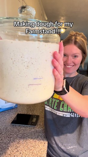 Preparing Sourdough for My Farmstand Opening