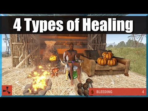 Heal Faster & Efficiently! TLDR Healing, Comfort, Bleeding & Wounding Guide for Rust