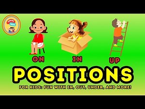 Learn Positions for Kids: Fun with In, Out, Under, and More! | Toddler Learning Video #toddlertalks