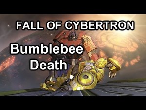 TRANSFORMERS FALL OF CYBERTRON BUMBLEBEE DOWN