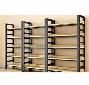 [Hot Item] Customize Size Store Fxiture Wood Shelf Furniture Showcase Display Rack Cabinet