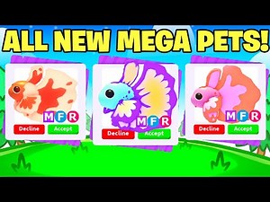TRADING ALL THE NEW MEGA BETTA FISH! (Adopt me Roblox)