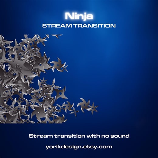 Ninja Transition | OBS Stinger | Animated Stream Transition | Twitch Streamlabs Scenes Stinger | Twitch Transition - Etsy