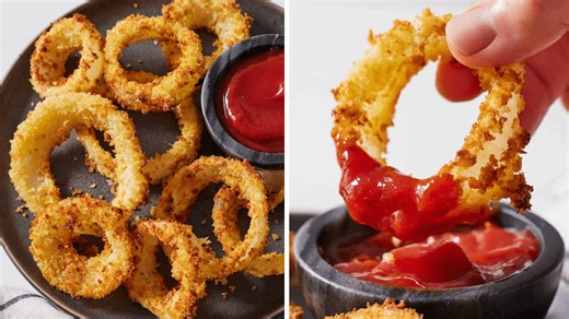 Easy Air-Fryer Onion Rings Recipe