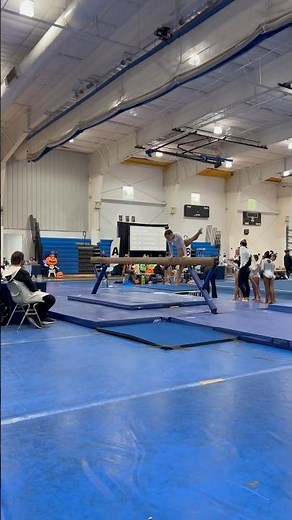 “Level 4 gymnastics Beam routine” Score 9.925 ✨🤩 #level4 #gymnast