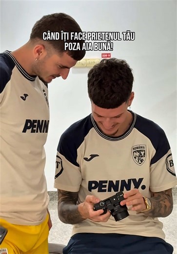 Poza nostimă cu echipa națională de fotbal