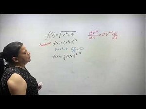 Derivaba de una Funcion Elevada a un Exponente. Ejemplo 1
