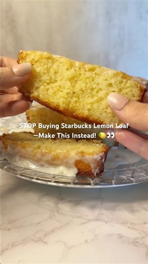 Lemon Loaf Cake That Tastes Like Sunshine 💛 | Super Soft + Glazed