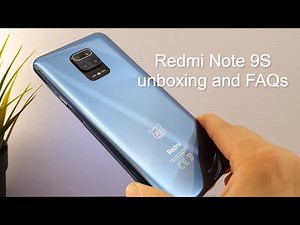 Redmi Note 9S Unboxing and FAQ | Timestamps in the description