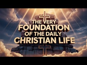 THE VERY FOUNDATION OF THE DAILY CHRISTIAN LIFE