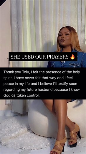 SHE USED OUR PRAYERS 🔥 And the shift was clear The Divine Marital Prayer Guide carries this effect It teaches you how to pray with clarity How to break the patterns that follow you How to deal with the things that keep blocking your marriage And how to pray from revelation If you’re ready for results in your marital breakthrough Click the link in bio to get the Divine Marital Prayer Guide ☝🏾 #divinemaritalsettlement #godisgood #fyp #prayers #bridetobe2026