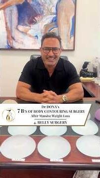 4. Belly Surgery - 7 B's of Body Contouring Surgery #shorts