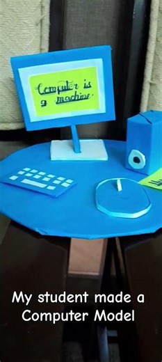 My student made a Computer Model۔