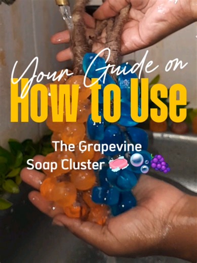 How to Use Grape Clusters for Refreshing Soap