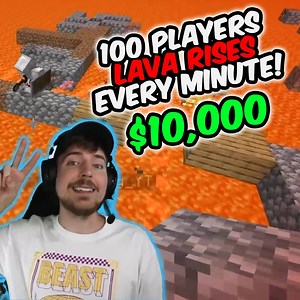 514K views · 9.4K reactions | Every Minute, The Lava Rises In Minecraft! | MrBeast Gaming | Facebook