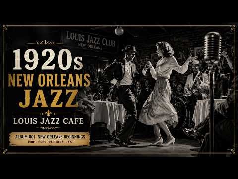 [playlist] Traditional Old Jazz / 1920s New Orleans Jazz 🎺 | Louis Jazz Cafe Vol.1