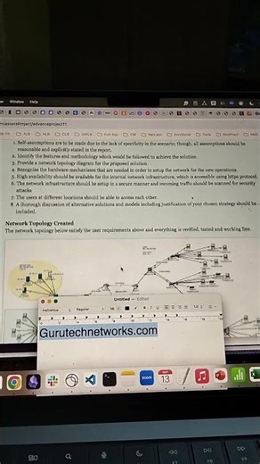 Network Design using Cisco Packet tracer