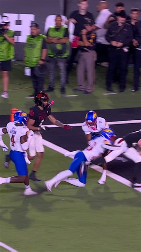 Texas Tech's Will Hammond scrambles for 20-yard TD, extending lead over Kansas