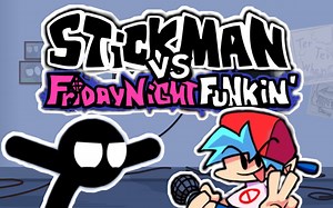 【FNF】这个mod笑死我了，Vs Stickman
