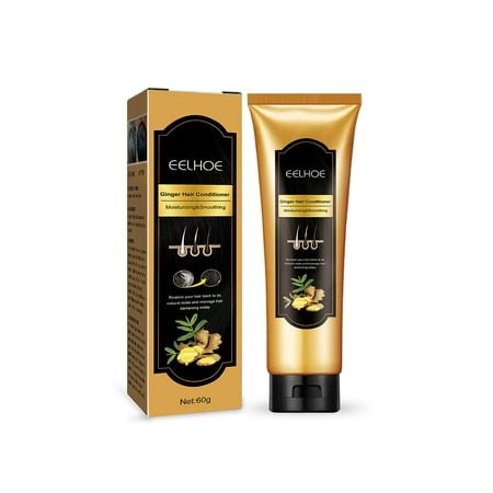 Ginger Black Hair Conditioner, Ginger Essence Repair Damaged Black Hair Softening Conditioner - Walmart.ca