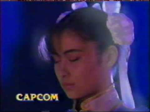 CM SFC Mizuno Miki Chun-Li version Street Fighter II TURBO