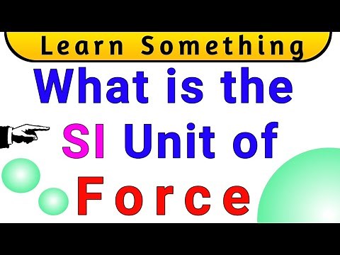 What is the SI Unit of Force || SI Unit of Force || Unit of Force || physics