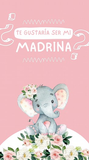 Propuesta creativa para ser madrina de bautizo
