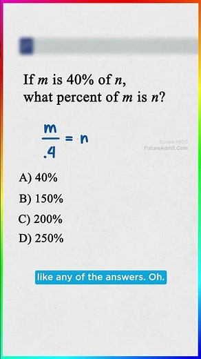 90% of students get this tricky SAT question wrong