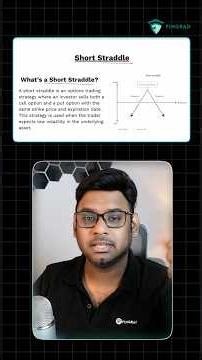 Short Straddle Options Strategy | How Short Straddle Works in Options