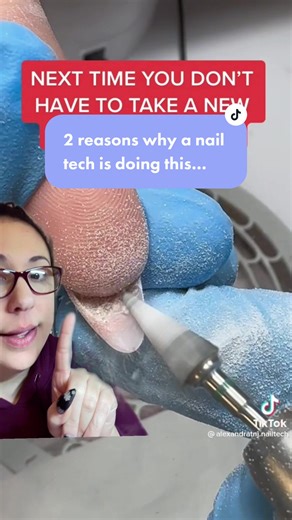 Why Nail Techs Use E-File Bits Underneath the Nail Plate