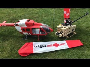 REGA EC 145 T2 - part 3 - Roban Superscale 800: mechanical and electronic test flight