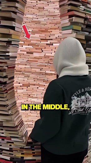 This Library Has an Infinite Tower of Books 🤯