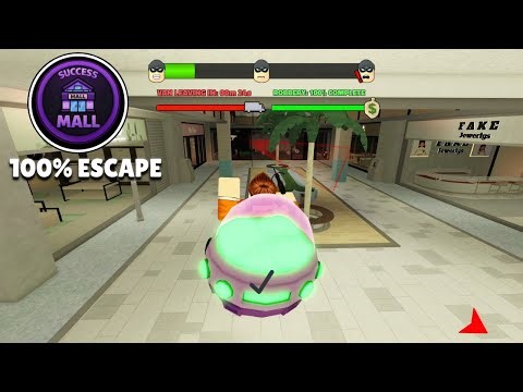 Rob It - Mall Escape Solo Walkthrough 100% Completion [ROBLOX]